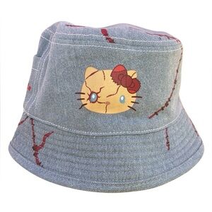 2023 Universal Studios Halloween Horror Nights Hello Kitty X Chucky Bucket Hat